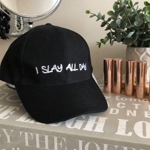 I Slay All Day Womens Baseball Cap